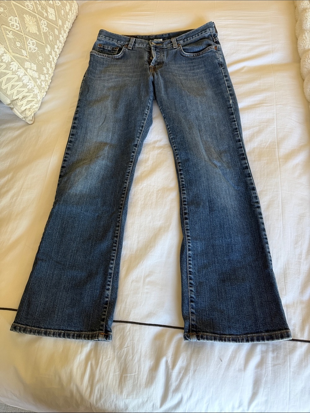Vintage Lucky Brand Women's Medium Blue Jeans